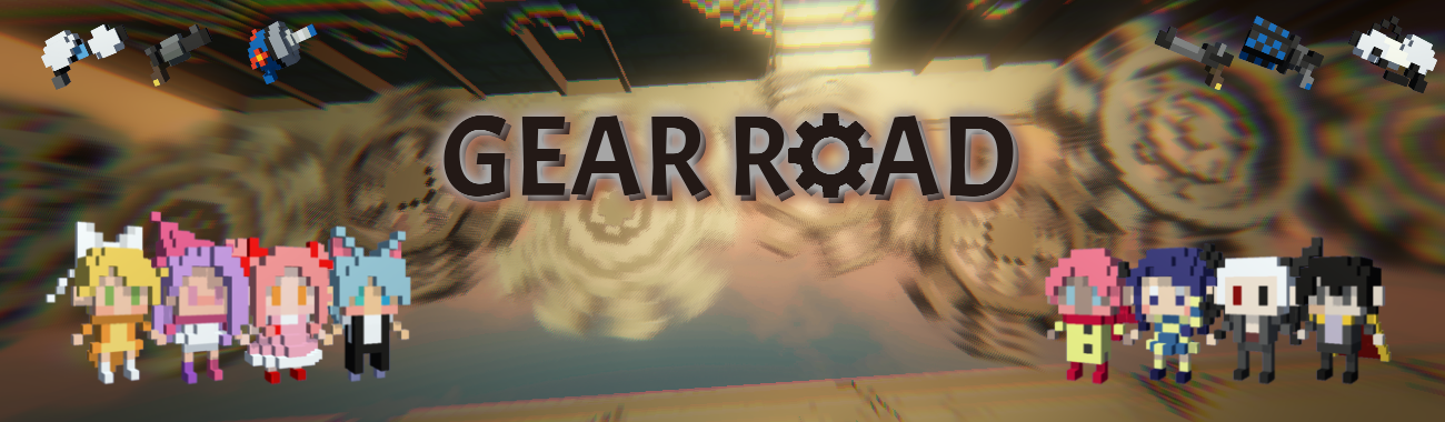 Gear Road - Jump and Shoot